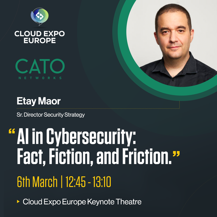 Cato Networks to Present on AI and SASE at Cloud Expo Europe and DevOps Live