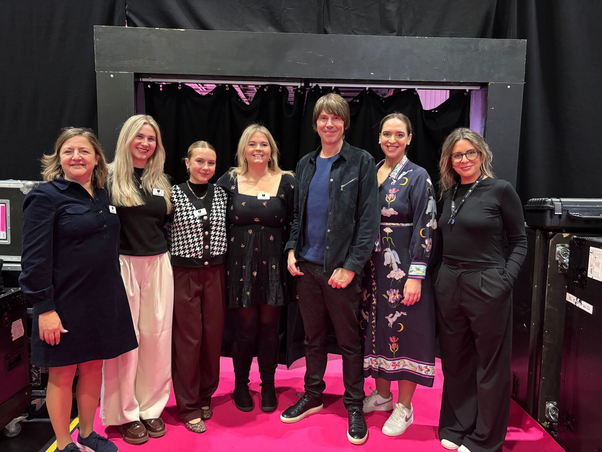 alexia and team with brian cox