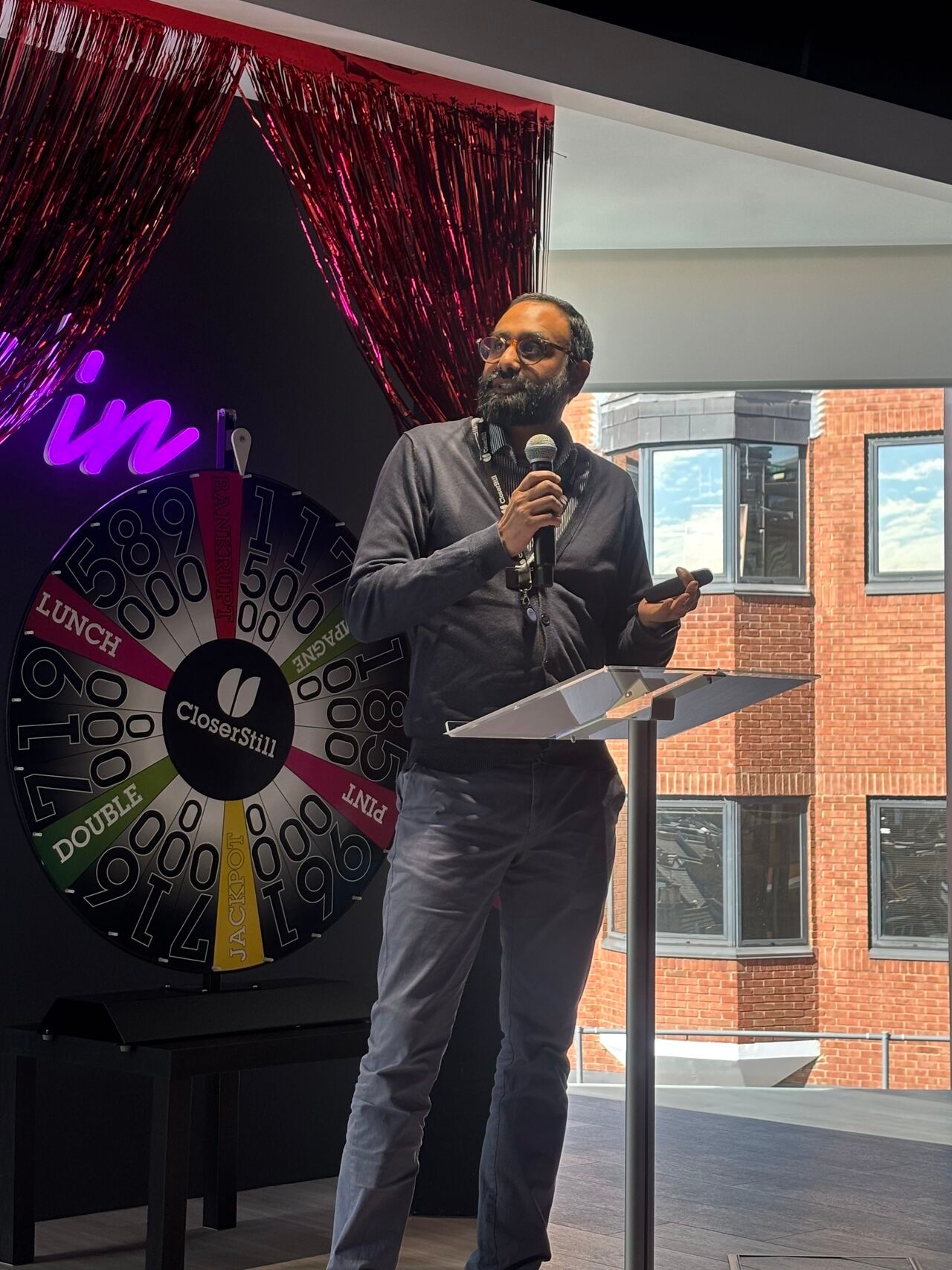 Nil addressing the London office