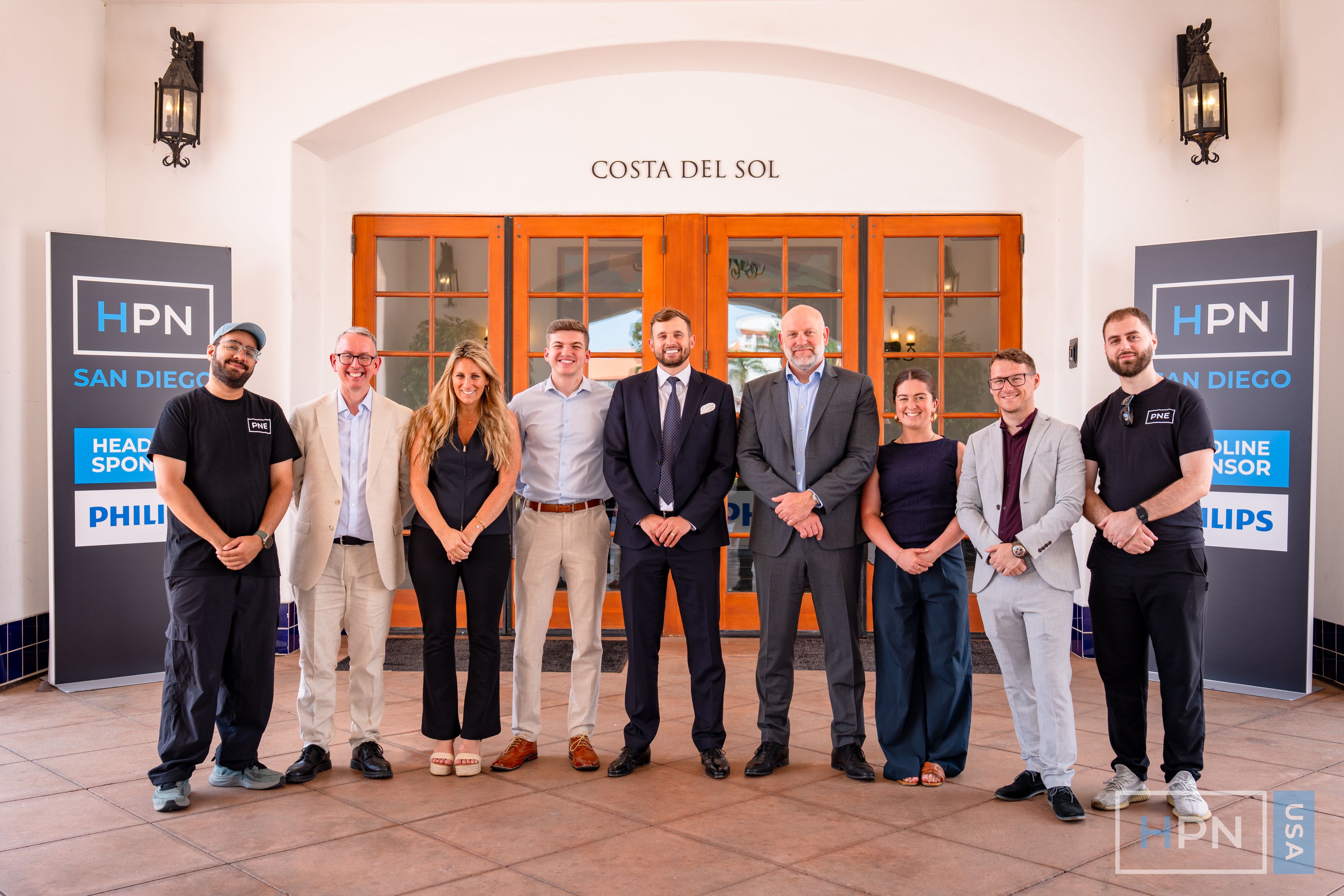 Jack and his team at HPN San Diego 