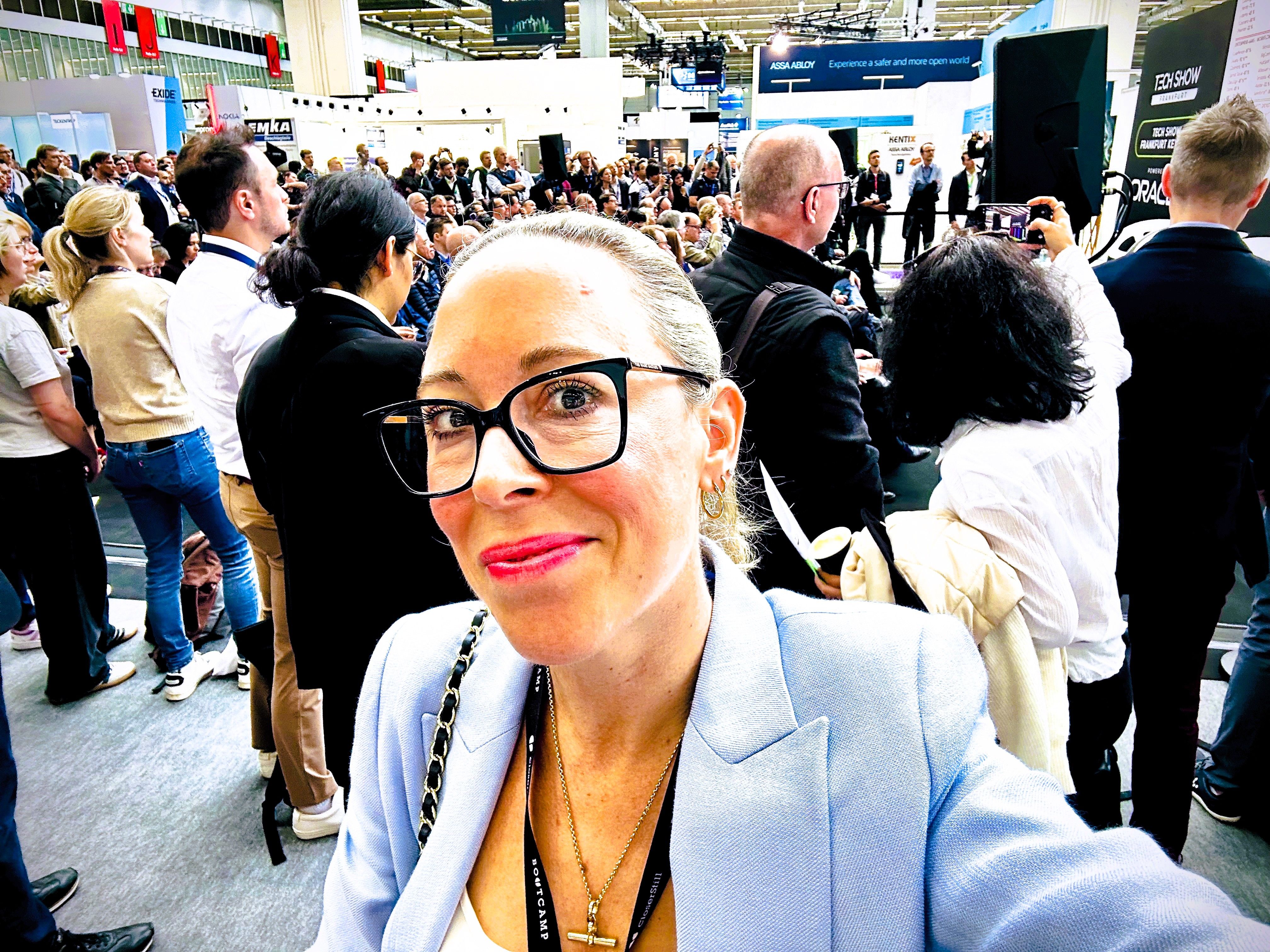 Naomi at Tech Show London