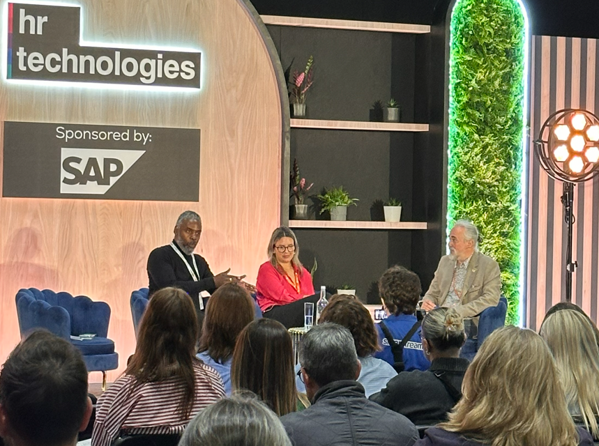 fiona speaking at HR Tech