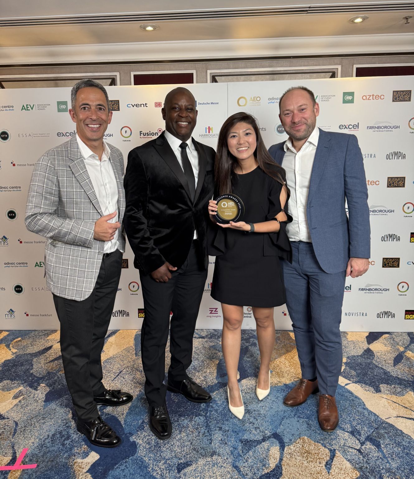 Matthew Butler, Andy Kiwanuka, Kaylen Tang and Gareth Bowhill