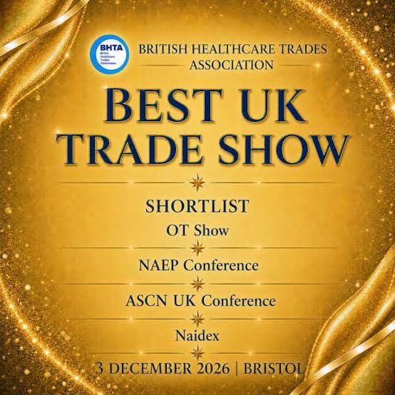 Occupational Therapy Show Shortlisted for Best UK Trade Show at BHTA Awards 2026