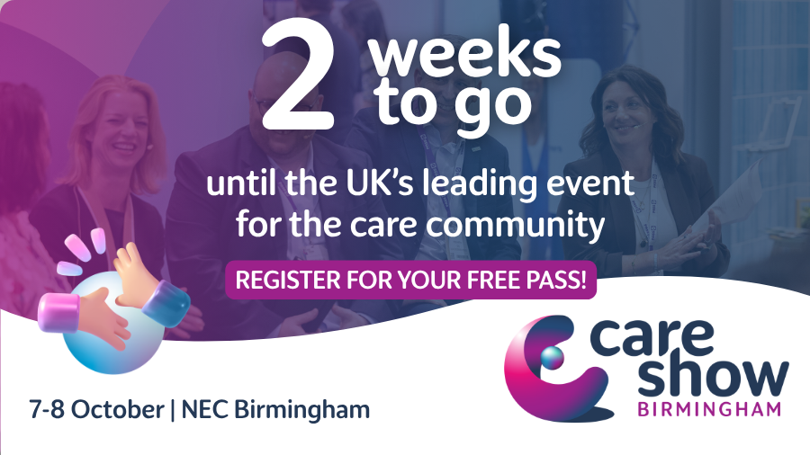 2 weeks to go until Care Show Birmingham - register your free pass now!