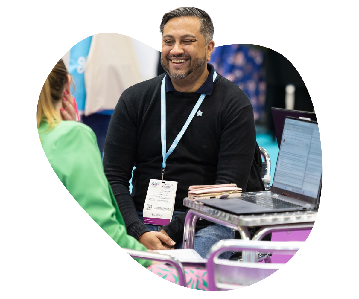 exhibitors at Care Show Birmingham