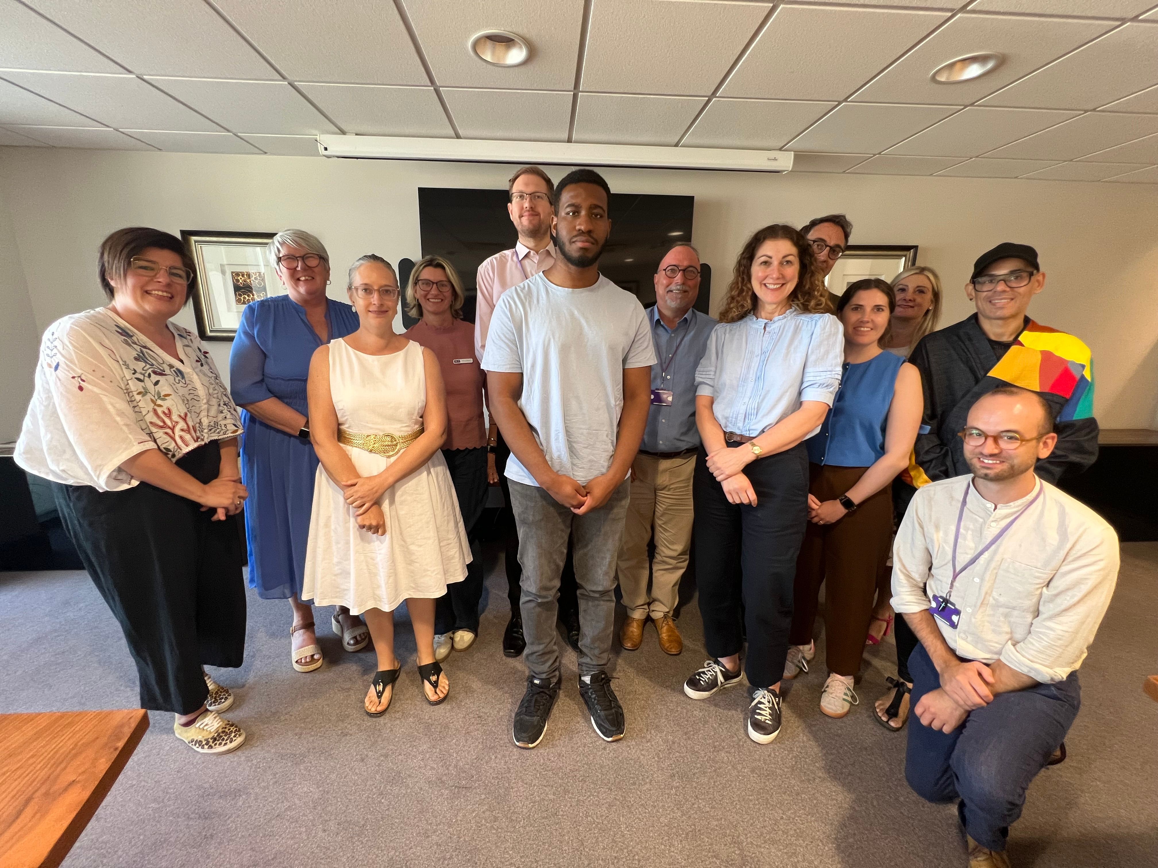 Semi-finalists’ exciting day of pitching at St Monica’s Trusts Chocolate Quarter retirement village