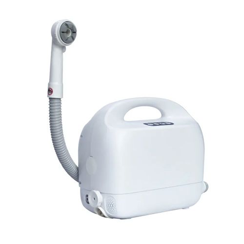 ZW186 Portable Bedside Body & Hair Shower: Dignified In-Bed Patient Cleaning System