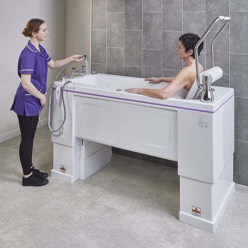 Gentona adjustable height bath