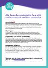 Ally Cares: Revolutionising Care with  Evidence-Based Resident Monitoring