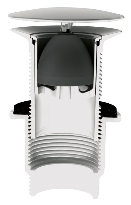 Hygienic waste without water level