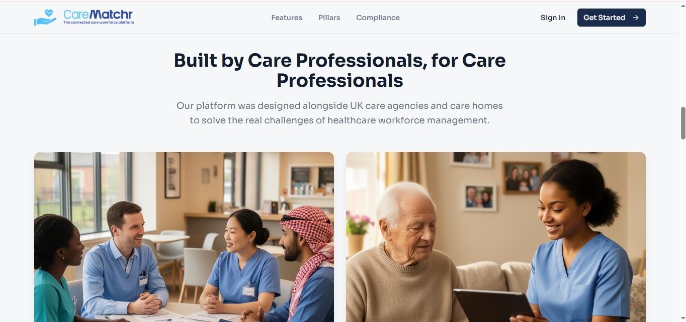 CareMatchr Workforce Management Platform