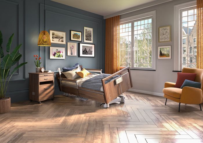 Latera Neo The world’s first nursing bed with integrated side tilt