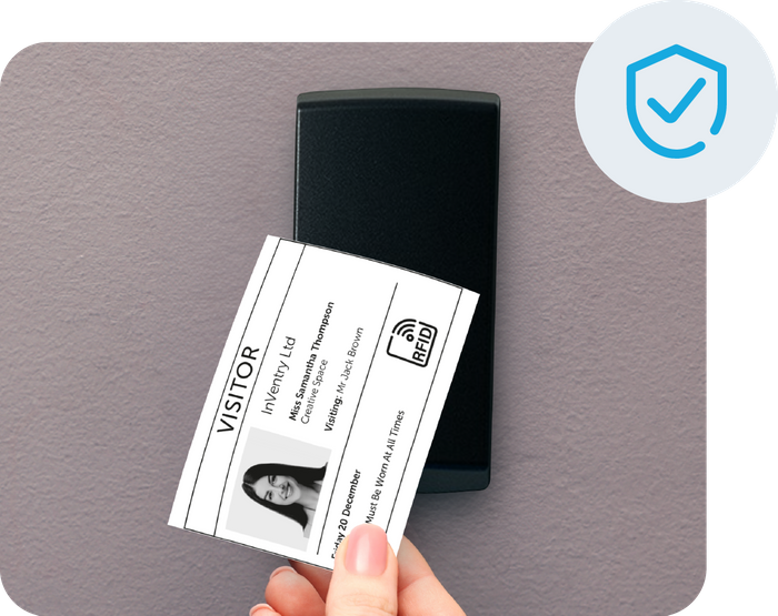 Temporary RFID Access Passes