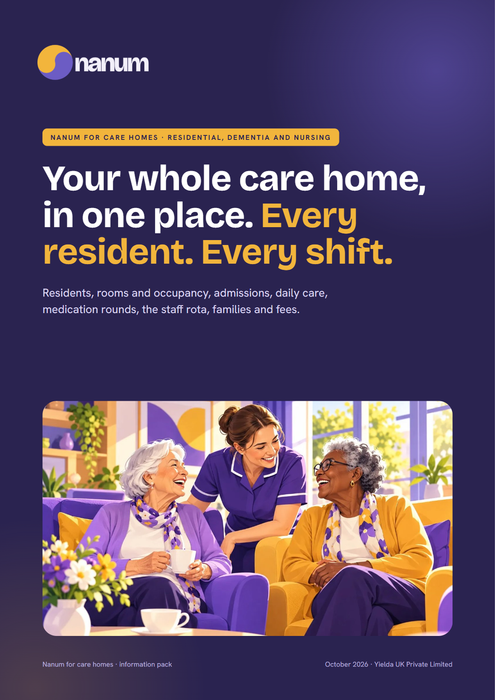Nanum for care homes