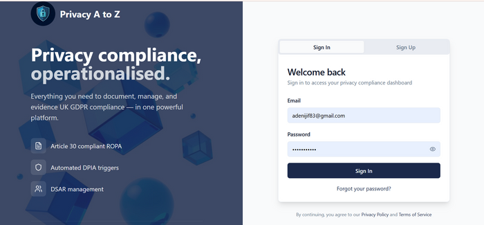 Privacy A to Z