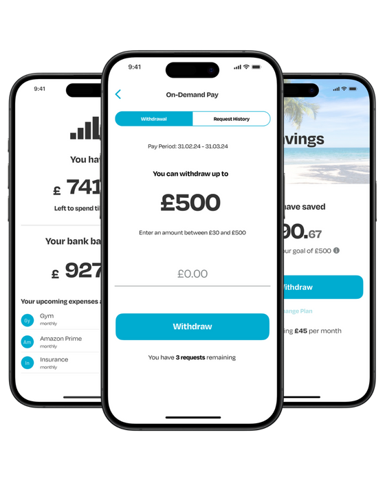 Earned Wage Access & Financial Wellbeing App