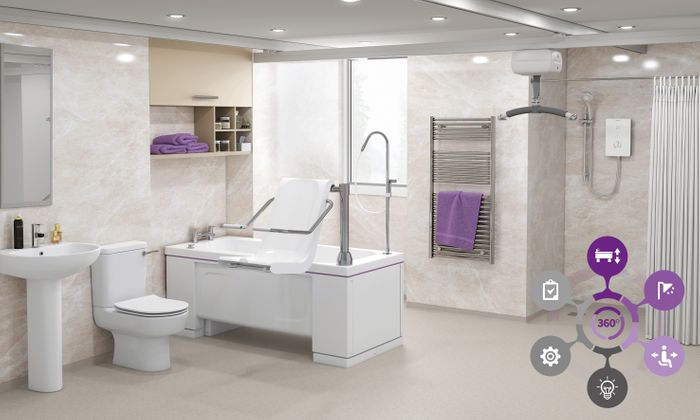 G360 services from Gainsborough at The Care Show – bathrooms to increase care and reduce costs 