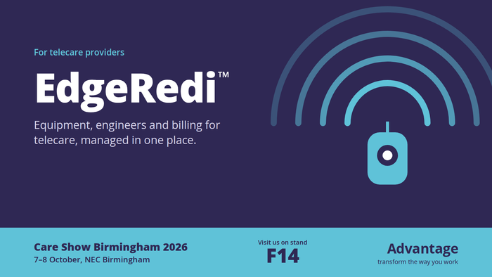 Advantage Business Systems launches EdgeRedi™ for telecare providers at Care Show Birmingham 2026