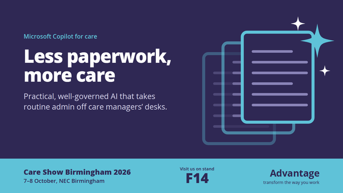 Less paperwork, more care: Advantage shows practical Microsoft Copilot use for care providers at Care Show Birmingham 2026
