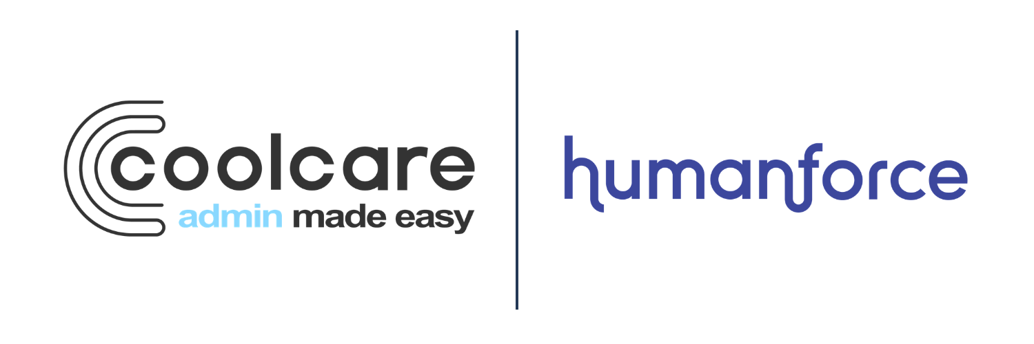 Coolcare and human force logo