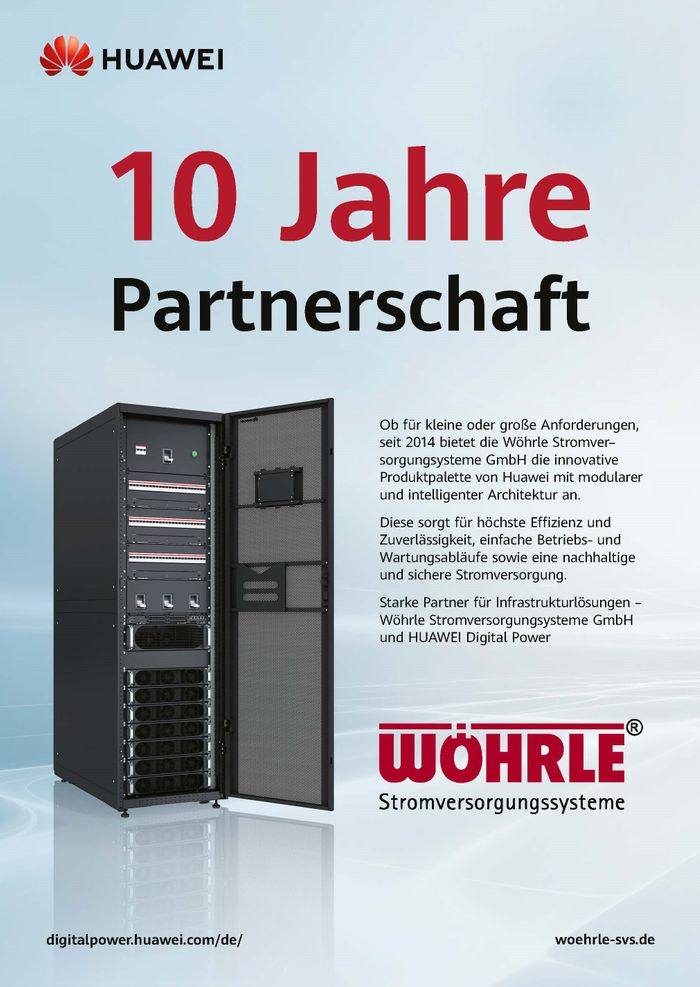 10 Jahre Partnerschaft mit Huawei