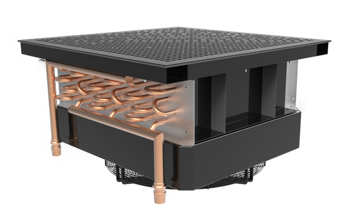 HydroLogic Panel - water chilled raised floor panel