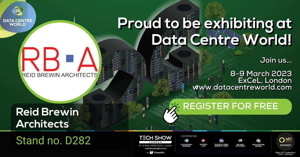 PRESS RELEASE : Reid Brewin Architects to unveil environmental projects at Data Centre World