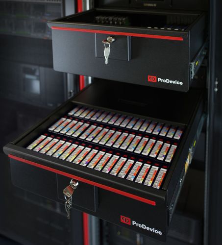 At Daxten stand number D720: Need a smart secure home for your data carriers?