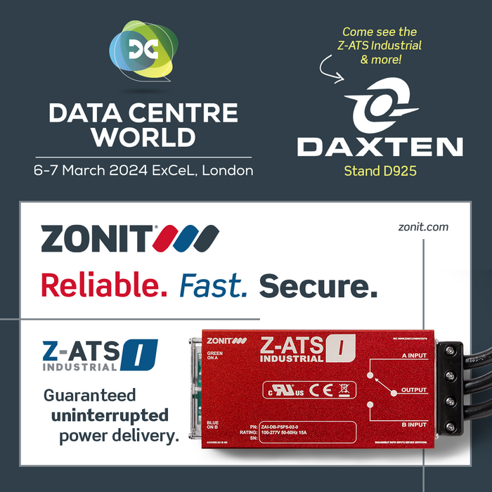 DAXTEN STAND D925: Plug and play power path redundancy and maintenance bypass
