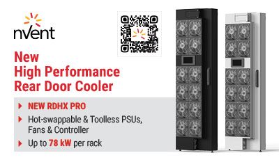New Rear Door Coolers from nVent to offer a Scalable Solution for High-Density Racks