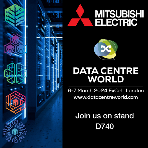 Mitsubishi Electric focuses on heat potential of data centres at this year’s Data Centre World