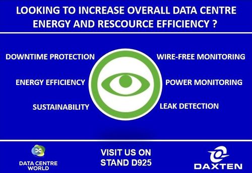 DAXTEN STAND D925: Looking to increase overall data centre energy efficiency?