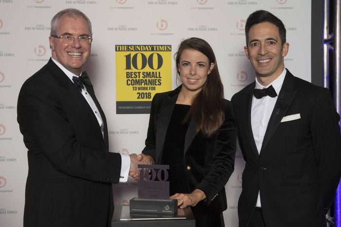THE SUNDAY TIMES NAMES CLOSERSTILL MEDIA TOP 100 BEST COMPANIES TO WORK FOR 2018