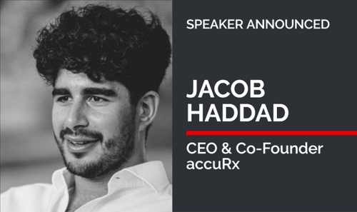 Jacob Haddad CEO of AccuRx confirmed for Rewired 2022