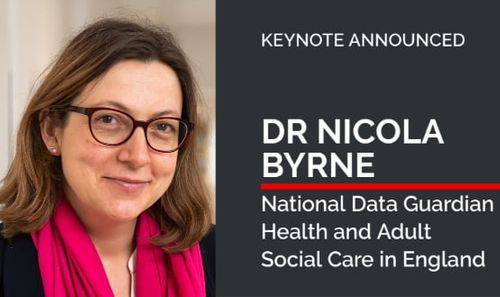The National Data Guardian, Dr Nicola Byrne, has been confirmed to speak at Rewired 2022