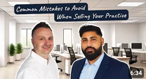 Common Mistakes to Avoid When Selling Your Practice