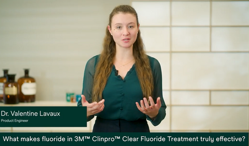 What makes fluoride in 3M™ Clinpro™ Clear Fluoride Treatment truly effective?