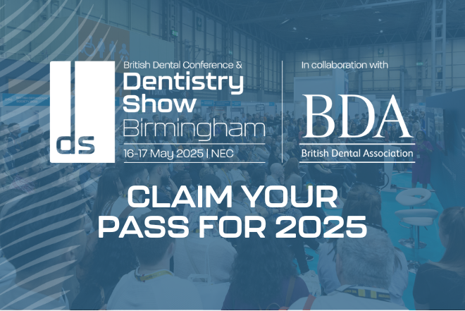 Don’t forget to register for the British Dental Conference & Dentistry Show (BDCDS) 2025