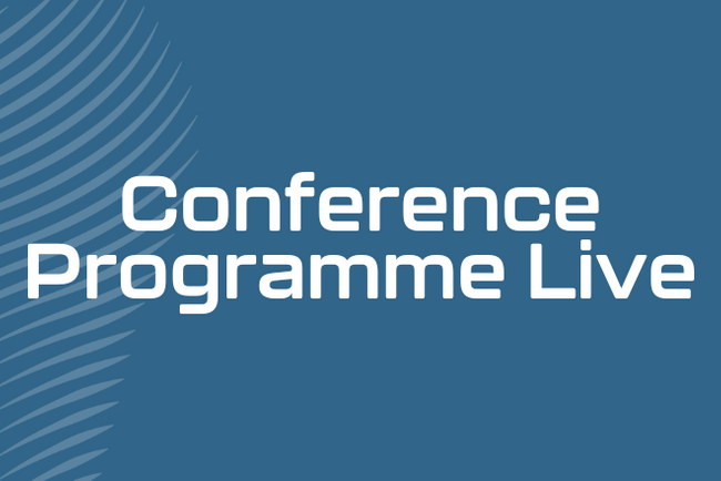 Conference Programme unveiled