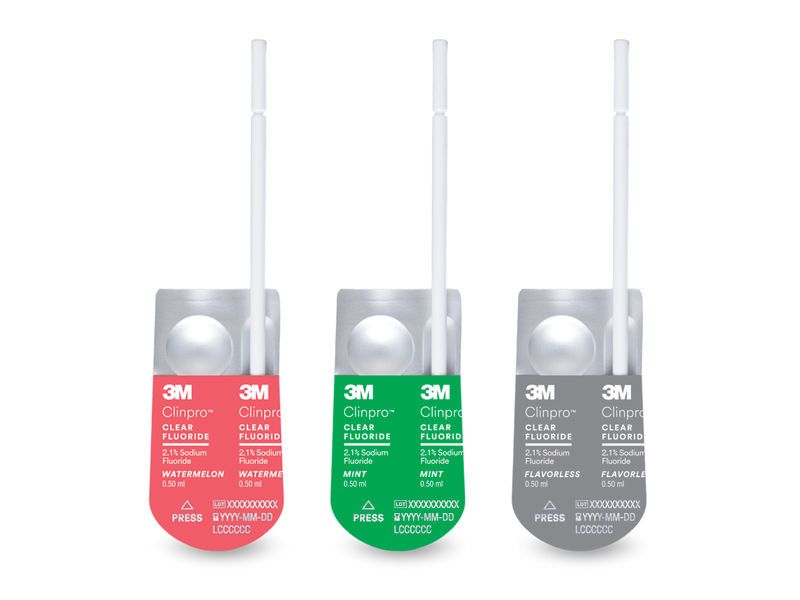 3M™ Clinpro™ Clear Fluoride Treatment - Now with a water-based, rosin-free formula