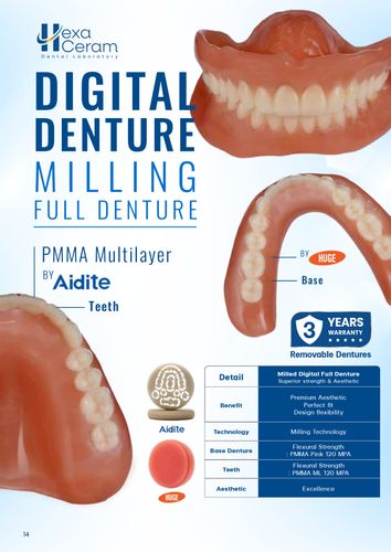 Digital Denture Milling Full Denture
