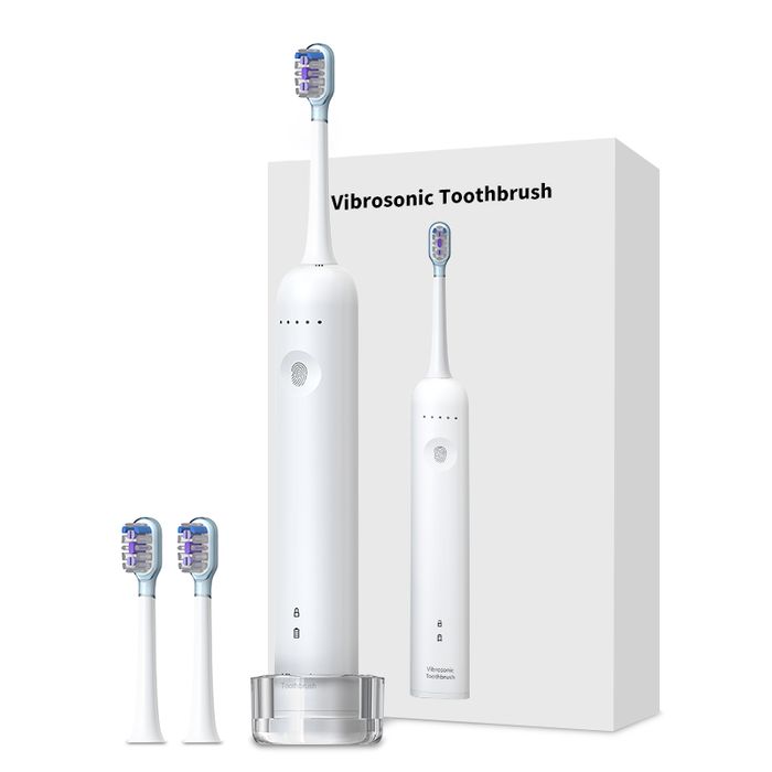 Vibrosonic VS02 Series: Professional 60° Oscillating-Sonic Toothbrush with Servo Motor & Pressure-Sensitive Tech for OEM/ODM