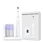 Rotating Toothbrush with UV Sanitizer Base: Professional 60° Rotary Tech & Integrated Sterilization for Custom B2B Markets