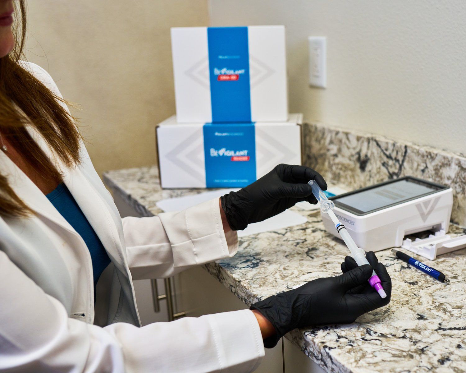 The BeVigilant™ OraFusion™ System - Fast dental chairside biomarker analysis for confident oral cancer risk assessment.