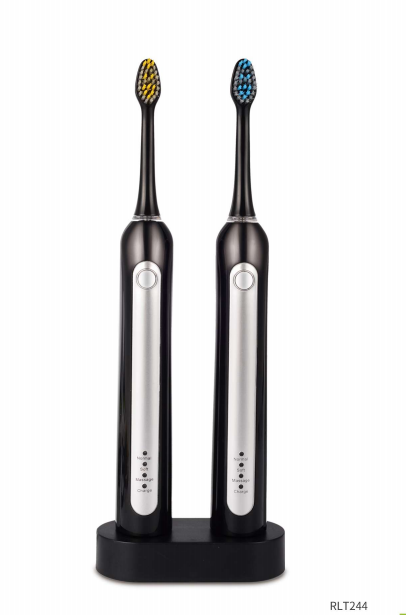 RLT244 Dual-Handle Sonic Toothbrush System: High-Efficiency 31,000 VPM Professional Suite for Private Label & Custom Brands