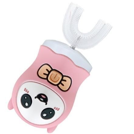 TS51M U-Shaped Kids Sonic Toothbrush: 360° Gentle Silicone Care with Silent Motor for Pediatric Dental OEM/ODM