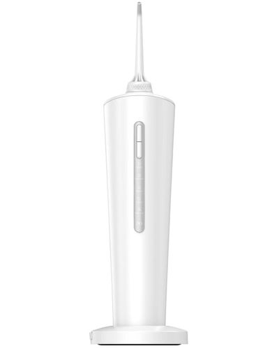 FP4002C Professional Portable Water Flosser: 5 Clinical Modes with Manual Precision & Wireless Induction Charging Base