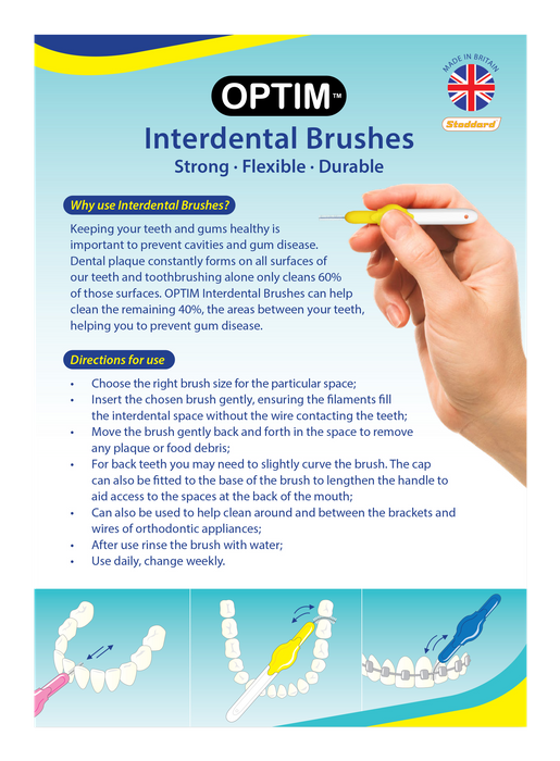 OPTIM patient information & recommendation pads