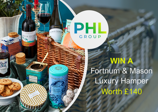 Last chance to WIN a Luxury Hamper with PHL Group